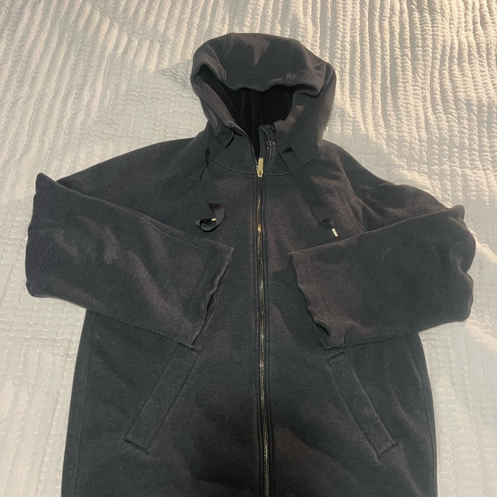 Lululemon Gray Zip-Up Hoodie
